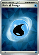 Basic Water Energy - 011 - Prismatic Evolutions - Reverse Holo - Card Cavern