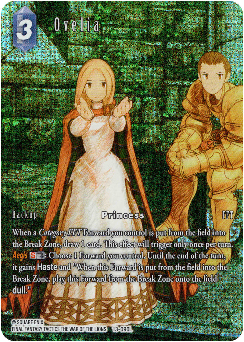 Ovelia Full Art - 13-090L - Opus XIII - Foil – Card Cavern Trading