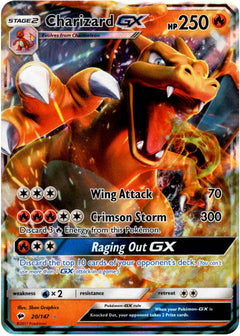 Charizard GX - 20/147 - Burning Shadows - Holo - Card Cavern