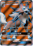 Lycanroc GX Full Art - 136/147 - Burning Shadows - Holo - Card Cavern