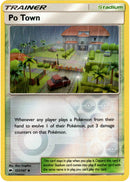 Po Town - 121/147 - Burning Shadows - Reverse Holo - Card Cavern