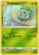 Bulbasaur - 1/73 - Shining Legends - Reverse Holo - Card Cavern