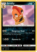 Scrafty - 51/73 - Shining Legends - Reverse Holo - Card Cavern