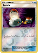 Switch - 67/73 - Shining Legends - Reverse Holo - Card Cavern