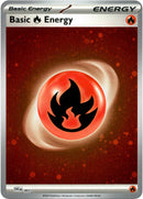 Basic Fire Energy - 002 - Scarlet & Violet 151 - Galaxy Holo - Card Cavern