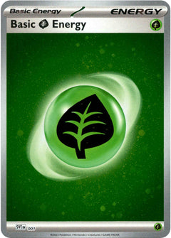 Basic Grass Energy - 001 - Scarlet & Violet 151 - Galaxy Holo - Card Cavern