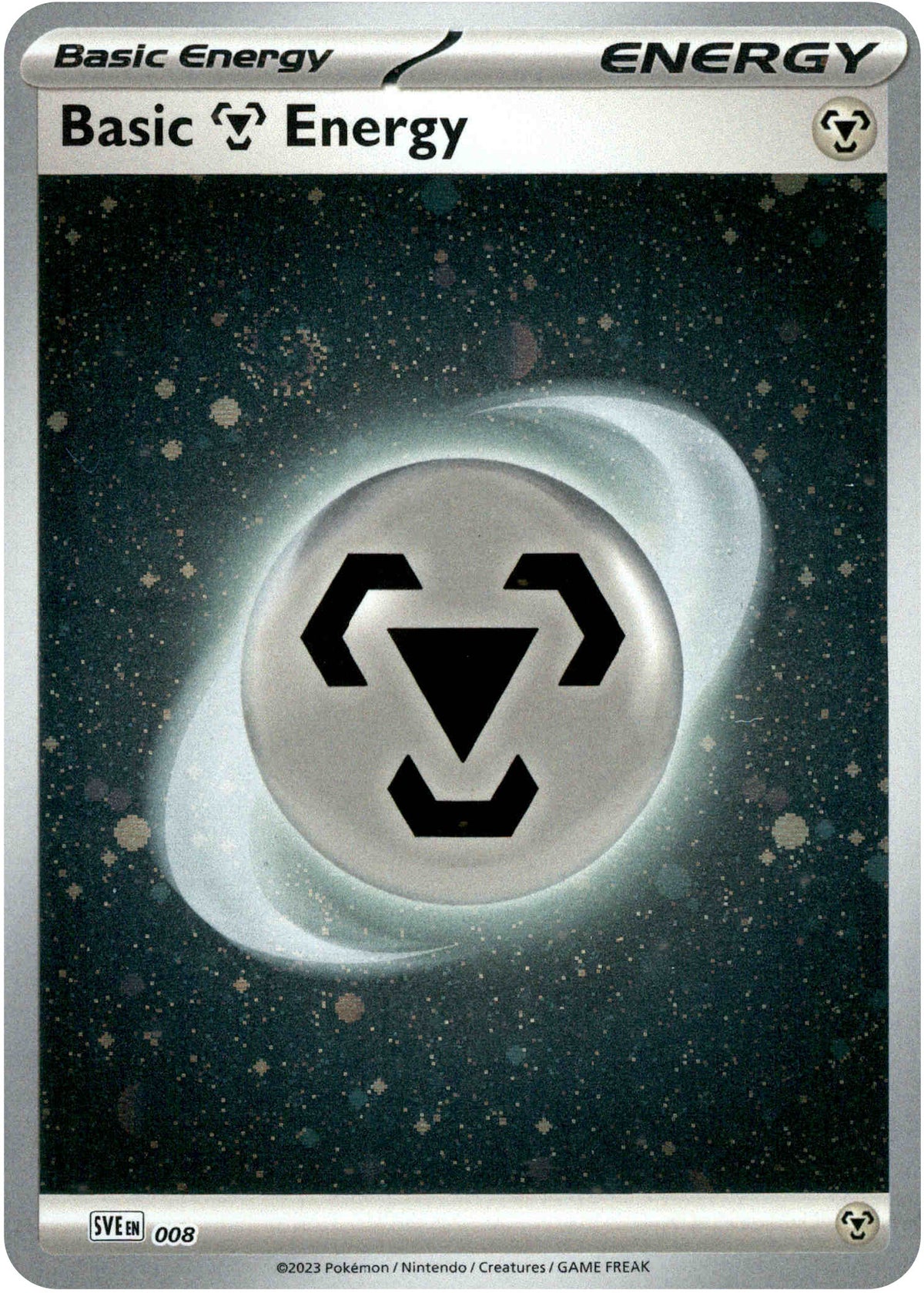 Basic Metal Energy - 008 - Scarlet & Violet 151 - Galaxy Holo - Card Cavern