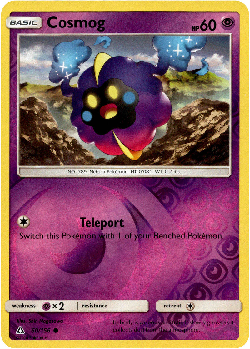 is cosmog a rare pokemon card Cosmog - 60/156 - Ultra Prism
