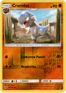 Cranidos - 64/156 - Ultra Prism - Reverse Holo - Card Cavern