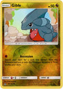 Gible - 96/156 - Ultra Prism - Reverse Holo - Card Cavern