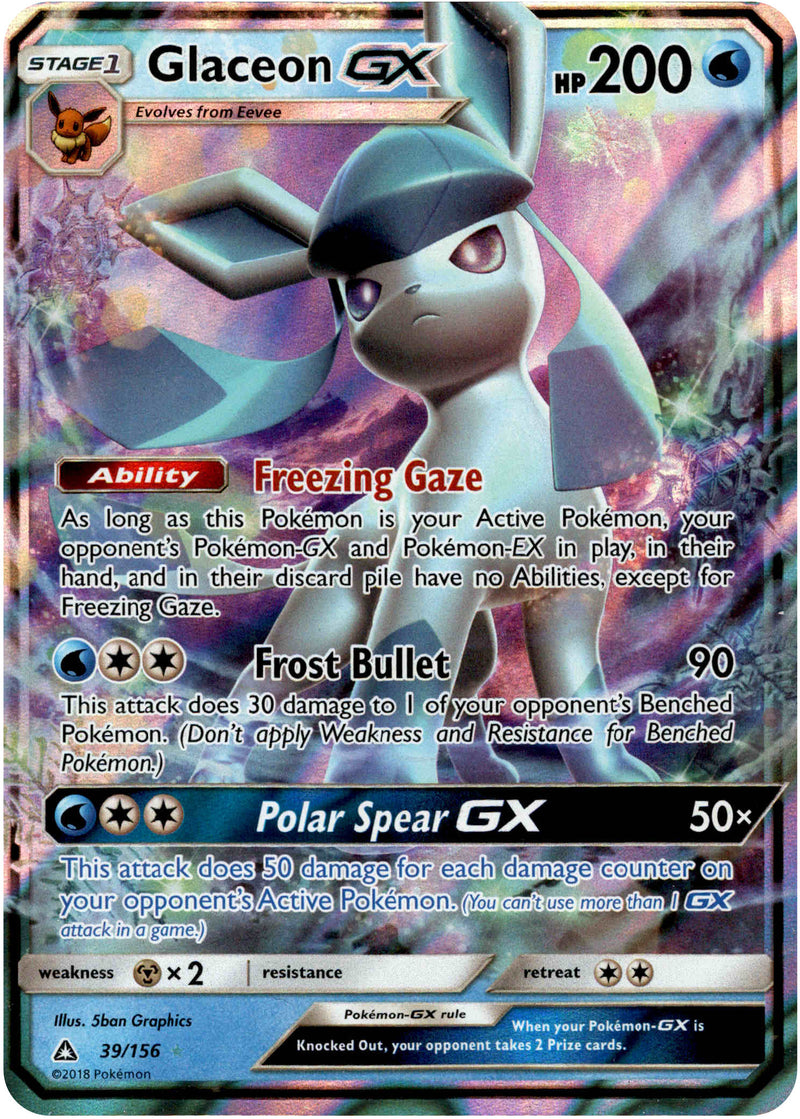 Glaceon GX - 39/156 - Ultra Prism
