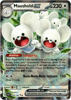 Maushold ex - 155/182 - Paradox Rift - Holo - Card Cavern