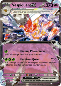 Vespiquen ex - 096/197 - Obsidian Flames - Holo - Card Cavern