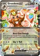 Greedent ex - 179/197 - Obsidian Flames - Holo - Card Cavern