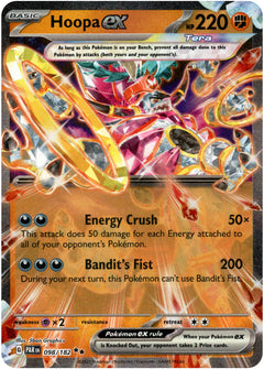 Hoopa ex - 098/182 - Paradox Rift - Holo - Card Cavern