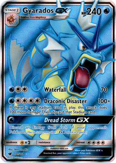 Gyarados GX Full Art - 101/111 - Crimson Invasion - Holo - Card Cavern