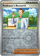 Professor's Research [Professor Elm] - 123/131 - Prismatic Evolutions - Reverse Holo - Card Cavern