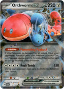 orthworm ex pokemon card value Orthworm ex 2024 Scarlet & Violet: Stellar Crown #110/142 Double Rare Price Guide