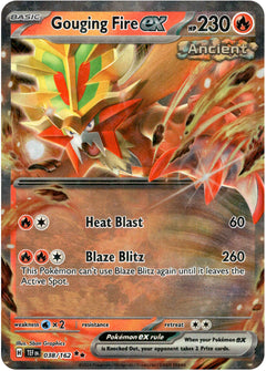 Gouging Fire ex - 038/162 - Temporal Forces - Holo - Card Cavern