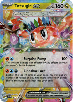 Tatsugiri ex - 142/191 - Surging Sparks - Holo - Card Cavern