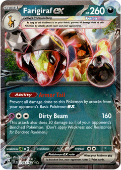 Farigiraf ex - 108/162 - Temporal Forces - Holo - Card Cavern
