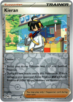 Kieran - 113/131 - Prismatic Evolutions - Reverse Holo - Card Cavern