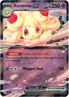 Alcremie ex - 075/159 - Journey Together - Holo - Card Cavern