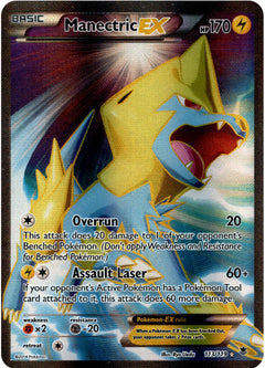 Manectric EX Full Art - 113/119 - Phantom Forces - Holo - Card Cavern