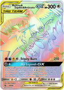 Moltres & Zapdos & Articuno Tag Team GX Hyper Rare - 69/68 - Hidden Fates - Holo - Card Cavern