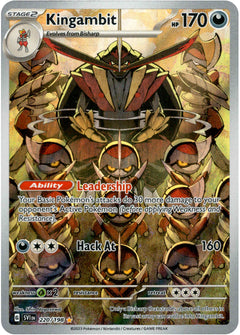Kingambit - 220/198 - Scarlet & Violet - Holo - Card Cavern