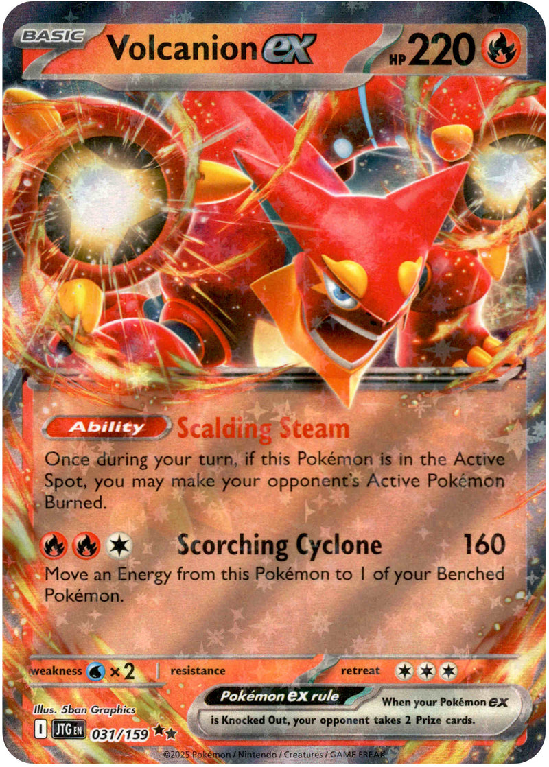 Volcanion ex - 031/159 - Journey Together - Holo – Card Cavern Trading ...