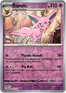 Espeon - 033/131 - Prismatic Evolutions - Reverse Holo - Card Cavern