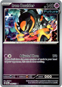 Iron Boulder - 046/131 - Prismatic Evolutions - Reverse Holo - Card Cavern