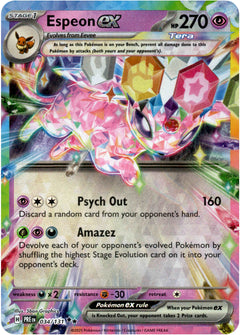 Espeon ex - 034/131 - Prismatic Evolutions - Holo - Card Cavern