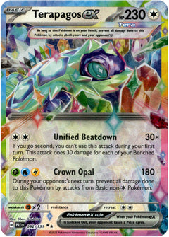 Terapagos ex - 092/131 - Prismatic Evolutions - Holo - Card Cavern