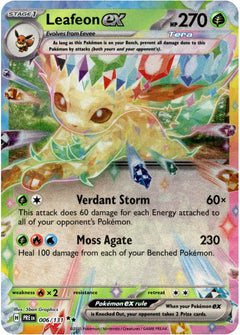 Leafeon ex - 006/131 - Prismatic Evolutions - Holo - Card Cavern
