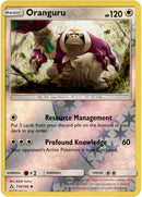 Oranguru - 114/156 - Ultra Prism - Reverse Holo - Card Cavern