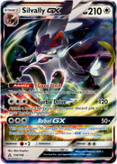 Pokemon Sun and Moon Ultra Prism Ultra Rare Holo Silvally GX #116