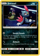 Sneasel - 73/156 - Ultra Prism - Reverse Holo - Card Cavern