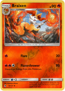 Braixen - 16/131 - Forbidden Light - Reverse Holo - Card Cavern