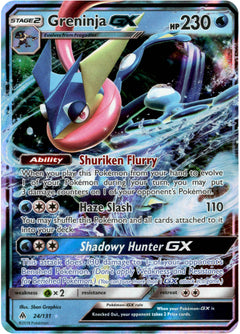 Greninja GX - 24/131 - Forbidden Light - Holo - Card Cavern