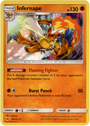 Infernape - 59/131 - Forbidden Light - Holo - Card Cavern