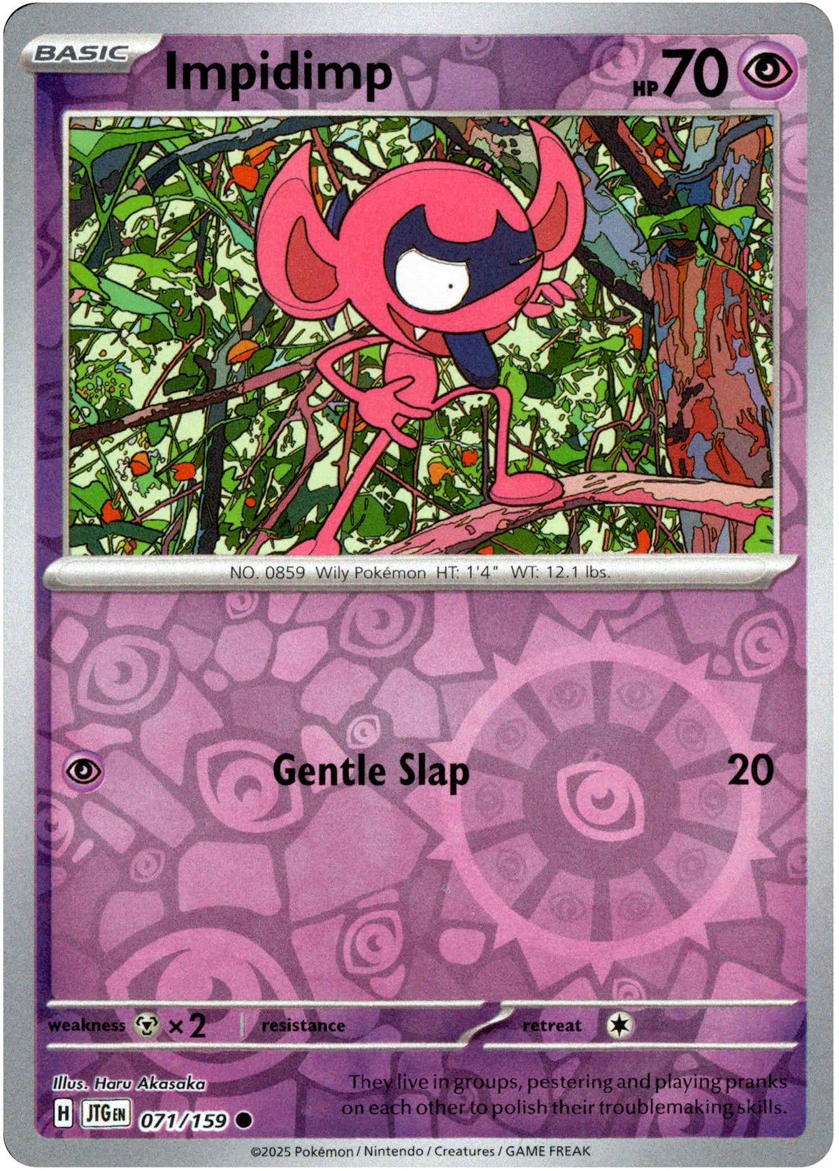 Impidimp - 071/159 - Journey Together - Reverse Holo - Card Cavern
