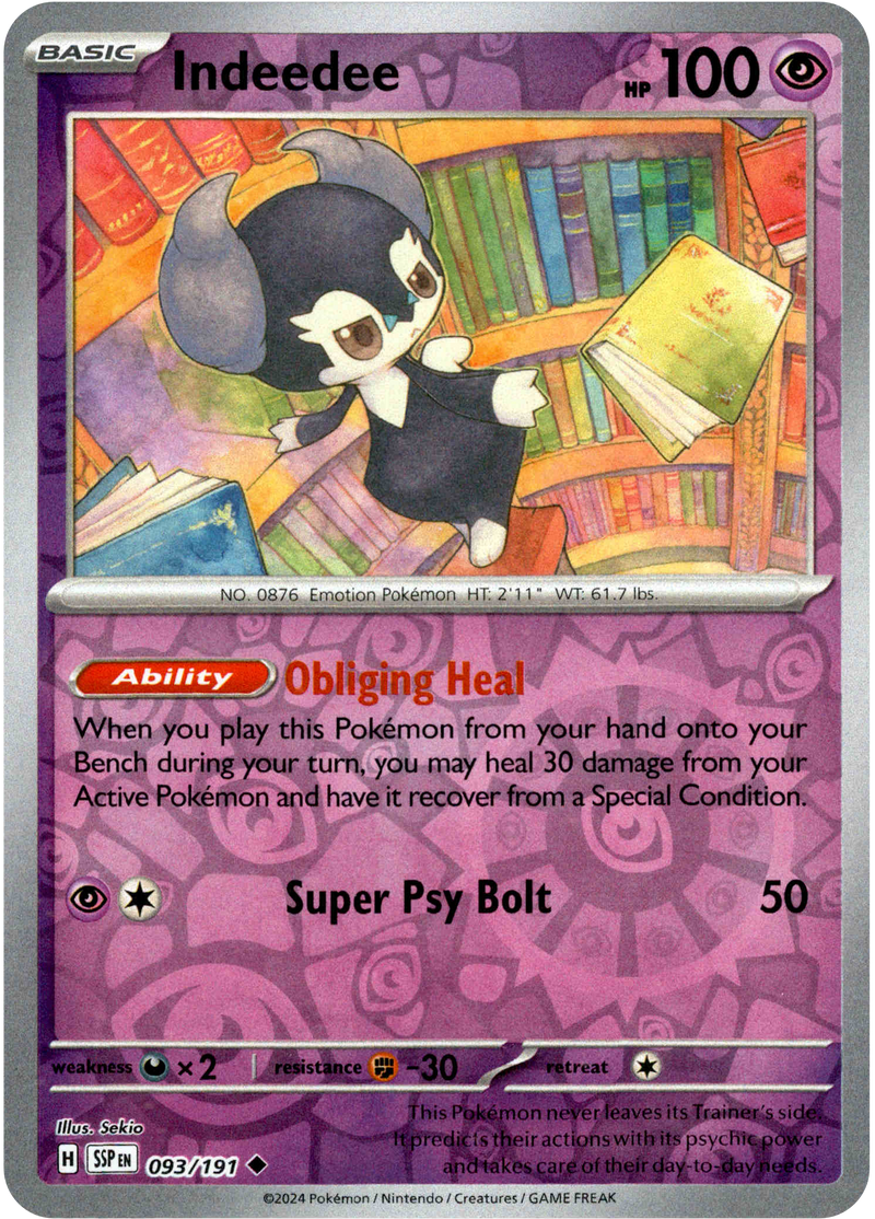 indeedee pokemon card Indeedee V - SV114/SV122 Shiny Full Art Ultra Rare