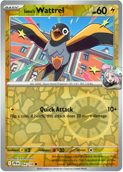 Iono's Wattrel - 054/159 - Journey Together - Reverse Holo - Card Cavern