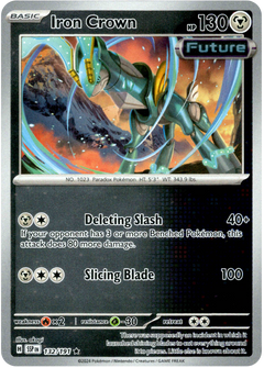 Iron Crown - 132/191 - Surging Sparks - Reverse Holo - Card Cavern
