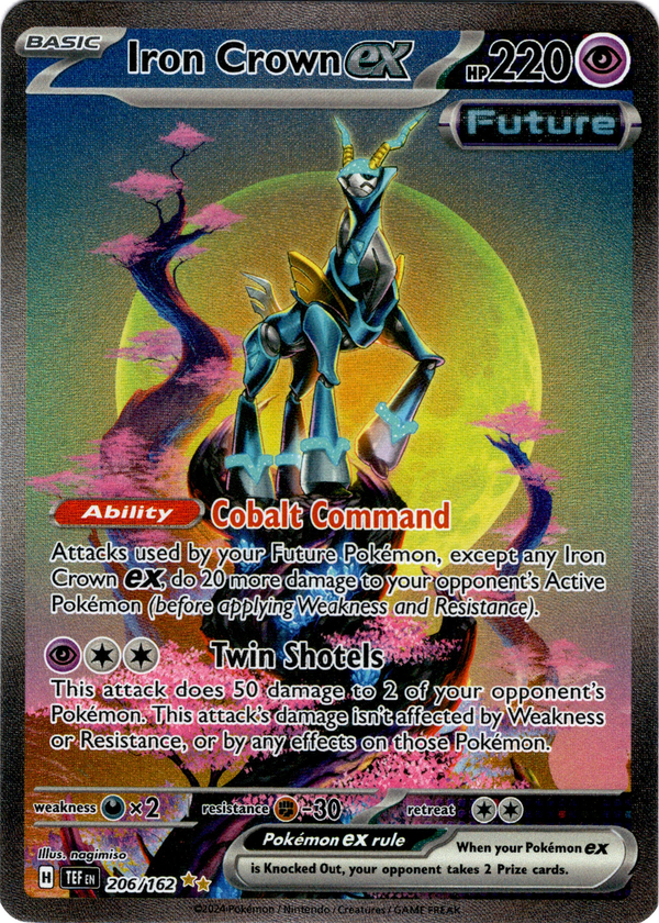 Iron Crown ex - 206/162 - Temporal Forces - Holo - Card Cavern