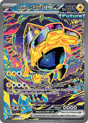 Iron Hands ex - 154/131 - Prismatic Evolutions - Holo - Card Cavern