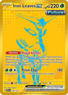 Iron Leaves ex - 176/131 - Prismatic Evolutions - Holo - Card Cavern