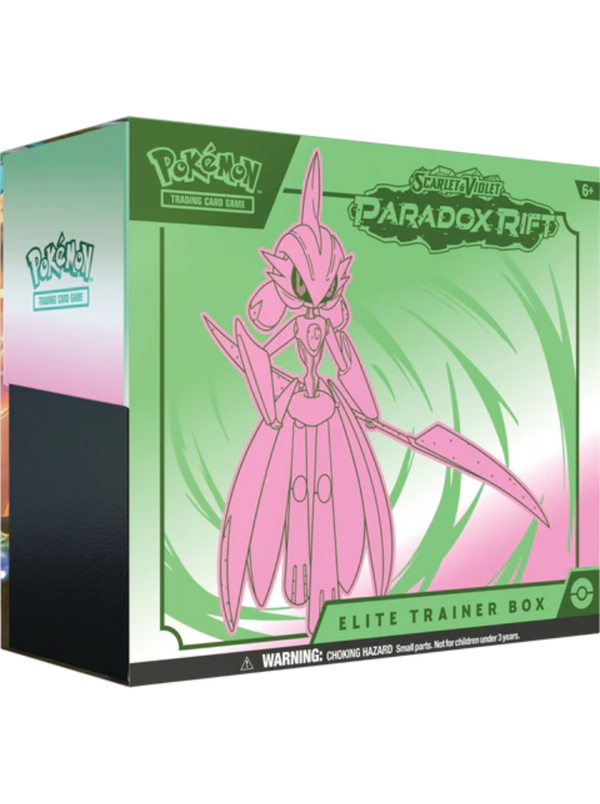 Paradox Rift - Iron Valiant ex (Green) - Elite Trainer Box - Card Cavern